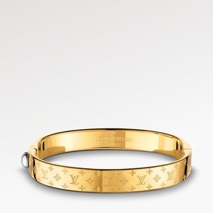 Authentic Louis Vuitton Nanogram Cuff Size S. Like New condition, worn once.